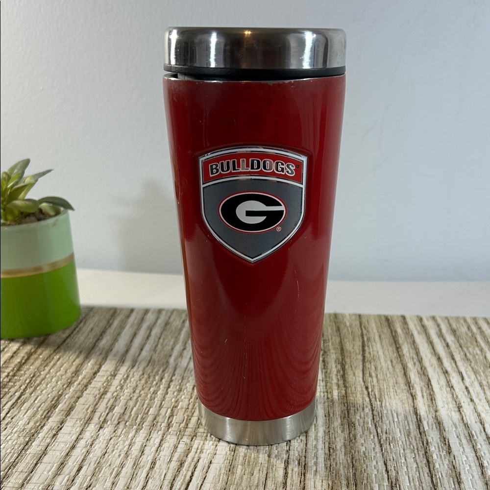 Georgia bulldogs 20oz travel cup